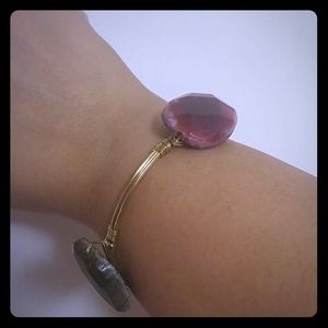Gemstone Rock Bracelet
